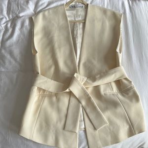 Zara blazer vest